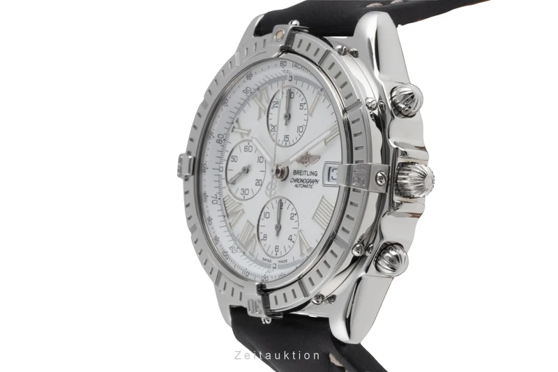 Breitling Crosswind chronograph steel automatic men's watch A13055 LP: 8100EUR [2600149]