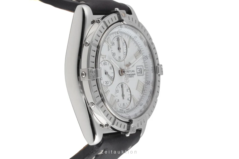 Breitling Crosswind chronograph steel automatic men's watch A13055 LP: 8100EUR [2600149]