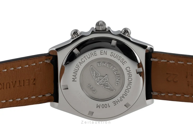 Breitling Crosswind chronograph steel automatic men's watch A13055 LP: 8100EUR [2600149]