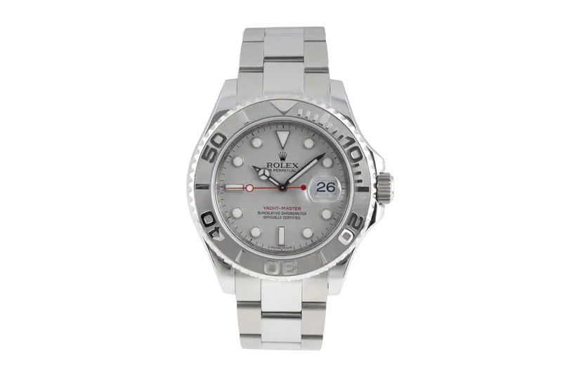 Rolex Yacht-Master steel / platinium automatic men's watch 16622 [2600118]