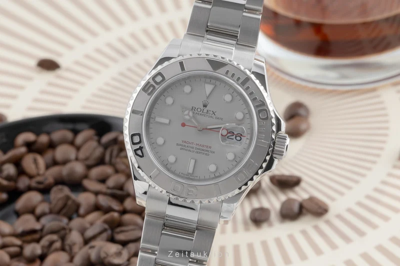 Rolex Yacht-Master steel / platinium automatic men's watch 16622 [2600118]