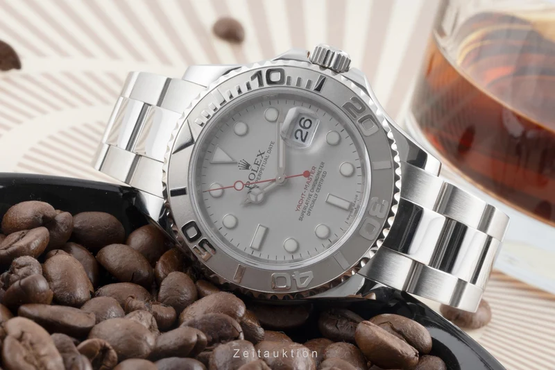 Rolex Yacht-Master steel / platinium automatic men's watch 16622 [2600118]