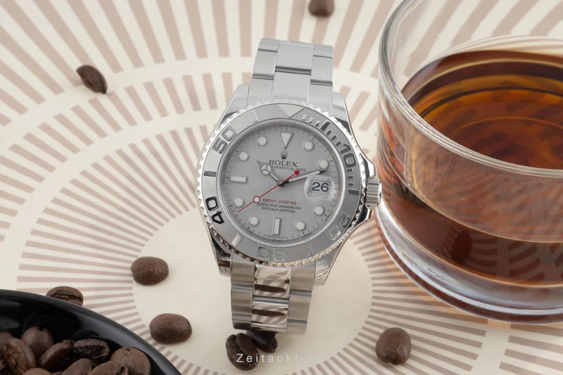 Rolex Yacht-Master steel / platinium automatic men's watch 16622 [2600118]