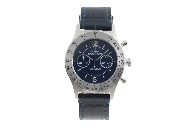 Panerai Mare Nostrum chronograph steel manual winding men's watch PAM00716 [2507453]