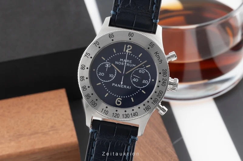 Panerai Mare Nostrum chronograph steel manual winding men's watch PAM00716 [2507453]