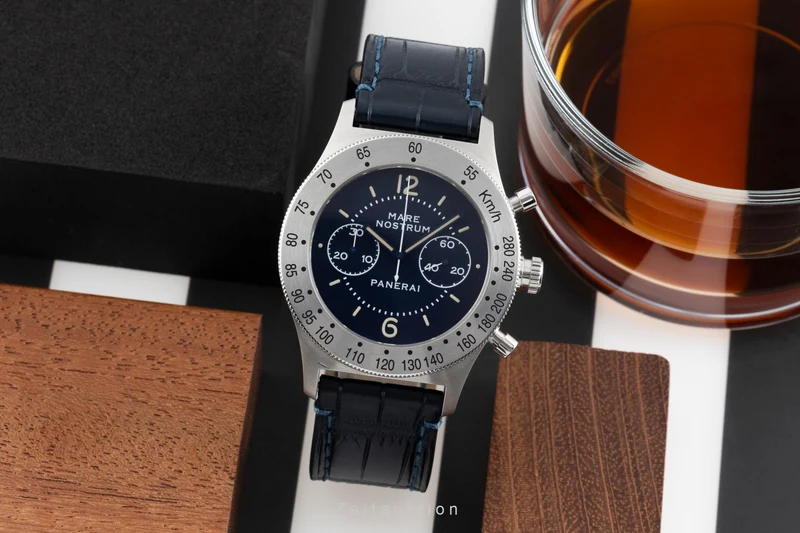 Panerai Mare Nostrum chronograph steel manual winding men's watch PAM00716 [2507453]