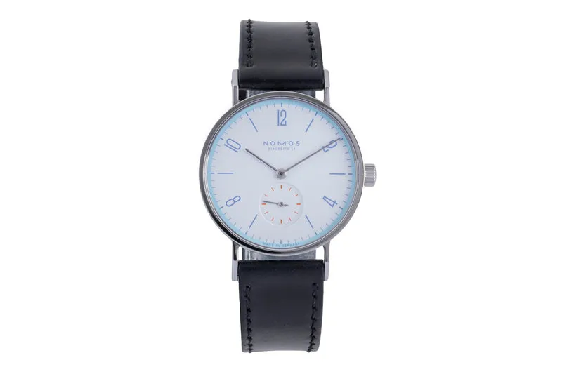 Nomos Tangente steel manual winding men's watch Tangente Super 30 Eiswasserweiss Limited [2507360]