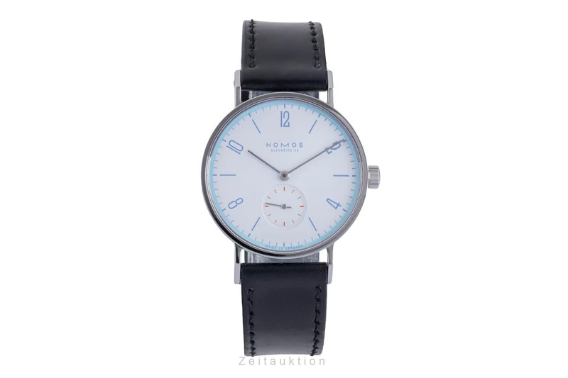 Nomos Tangente steel manual winding men's watch Tangente Super 30 Eiswasserweiss Limited [2507360]