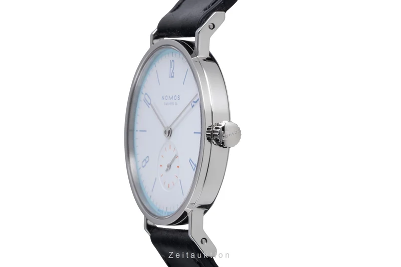 Nomos Tangente steel manual winding men's watch Tangente Super 30 Eiswasserweiss Limited [2507360]