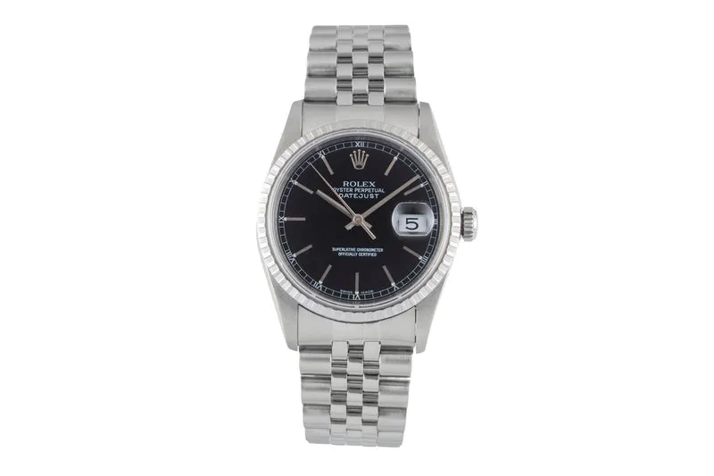 Rolex Datejust steel automatic men's watch 16220 [2507364]