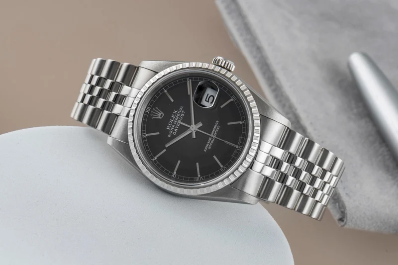 Rolex Datejust steel automatic men's watch 16220 [2507364]