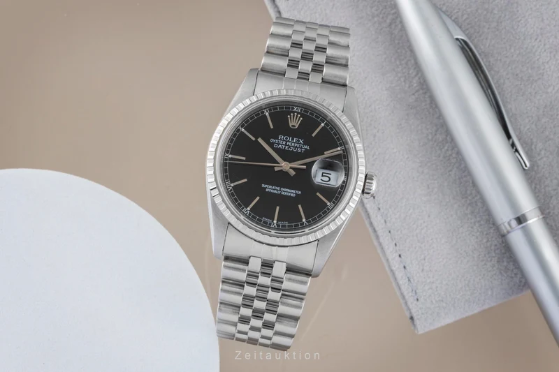 Rolex Datejust steel automatic men's watch 16220 [2507364]