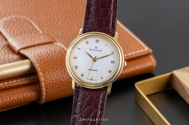 Blancpain Villeret 18 ct gold automatic men's watch 1195-1418 [2507400]