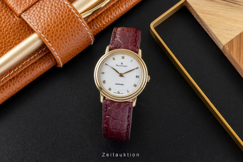Blancpain Villeret 18 ct gold automatic men's watch 1195-1418 [2507400]
