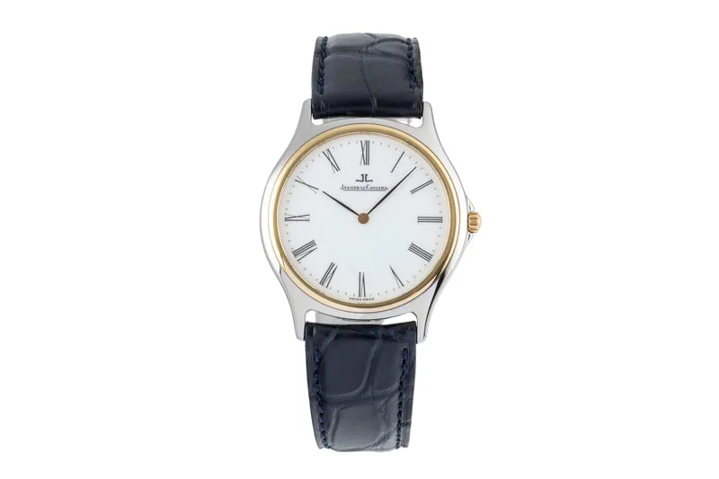 Jaeger LeCoultre Heraion steel / gold quartz men's watch 112.5.08 [2600407]