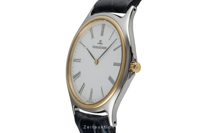 Jaeger LeCoultre Heraion steel / gold quartz men's watch 112.5.08 [2600407]