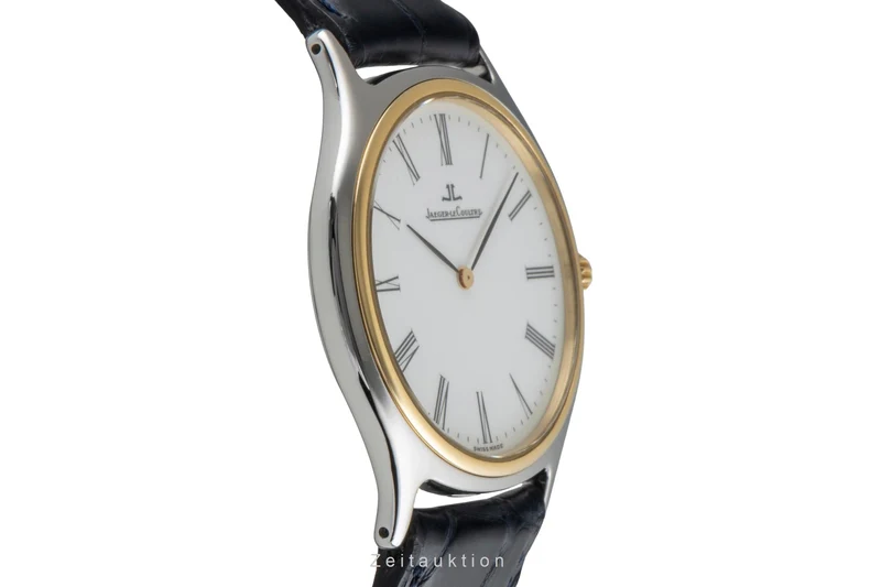 Jaeger LeCoultre Heraion steel / gold quartz men's watch 112.5.08 [2600407]
