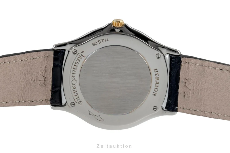 Jaeger LeCoultre Heraion steel / gold quartz men's watch 112.5.08 [2600407]