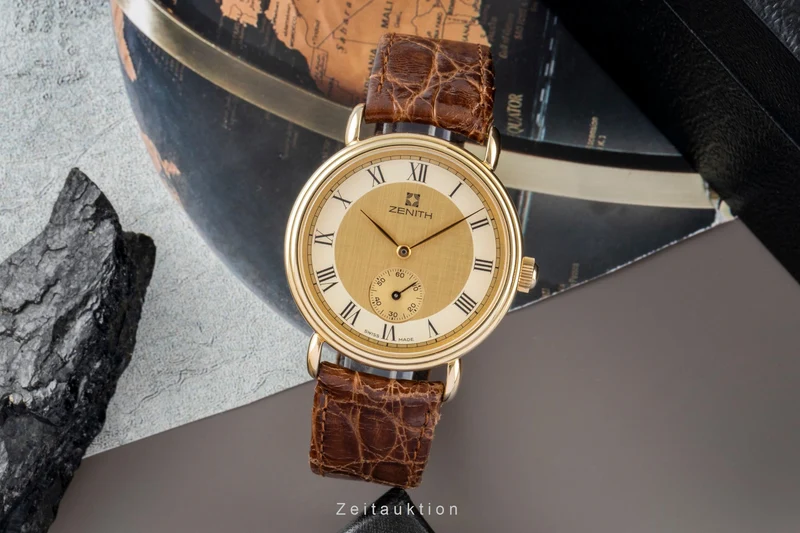 Zenith Prime 18 ct gold manual winding men's watch 30.0530.113 [2600269]