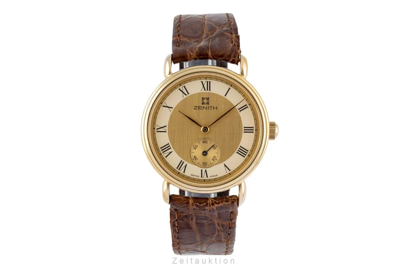Zenith Prime 18 ct gold manual winding men's watch 30.0530.113 [2600269]