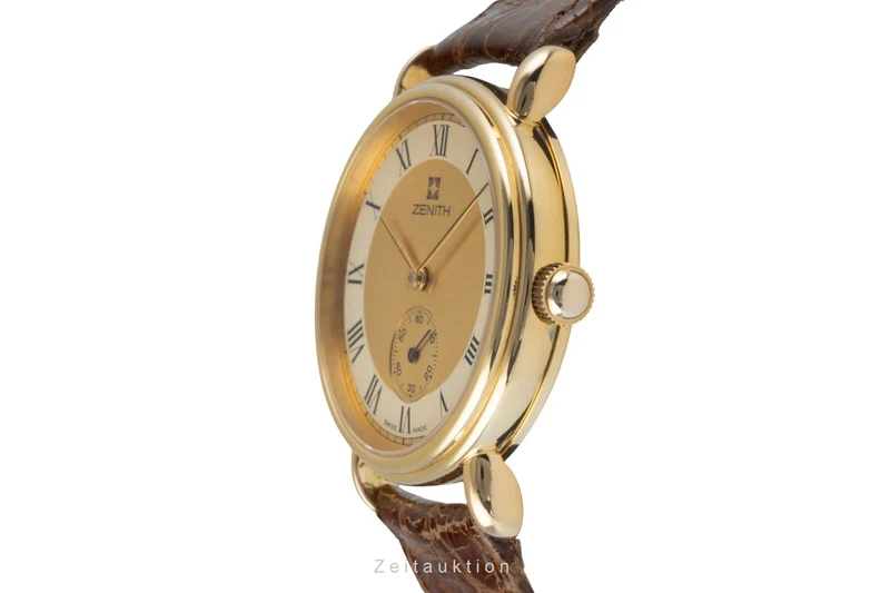 Zenith Prime 18 ct gold manual winding men's watch 30.0530.113 [2600269]