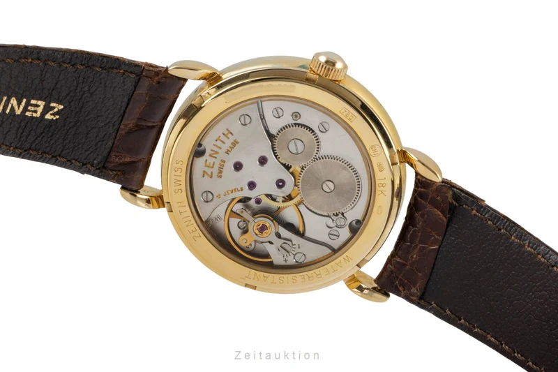 Zenith Prime 18 ct gold manual winding men's watch 30.0530.113 [2600269]