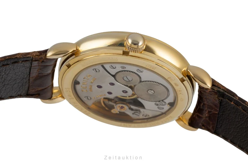 Zenith Prime 18 ct gold manual winding men's watch 30.0530.113 [2600269]