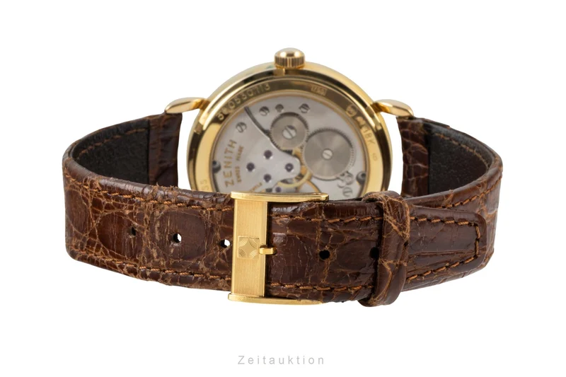 Zenith Prime 18 ct gold manual winding men's watch 30.0530.113 [2600269]
