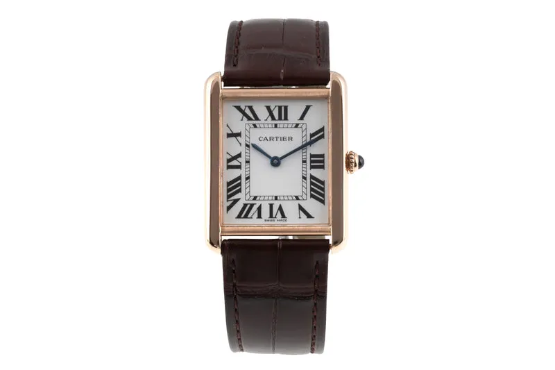 Cartier Tank steel / gold quartz men's watch W5200025 [2600531]