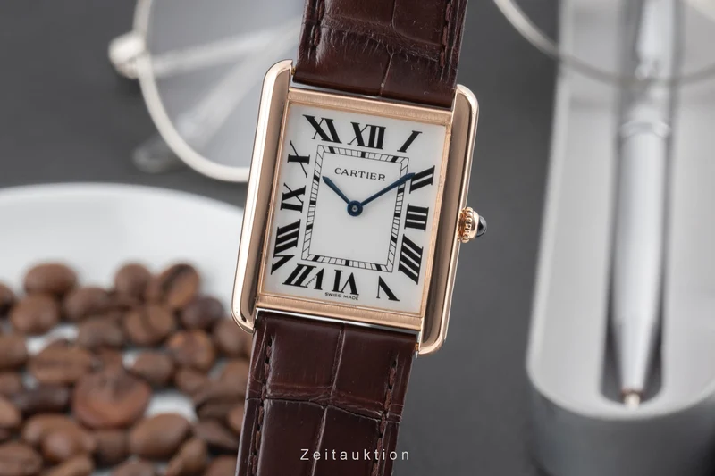 Cartier Tank steel / gold quartz men's watch W5200025 [2600531]