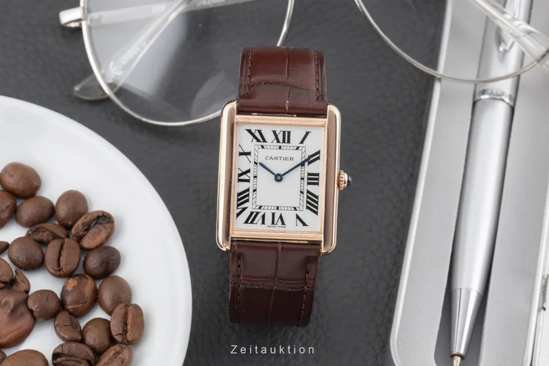 Cartier Tank steel / gold quartz men's watch W5200025 [2600531]