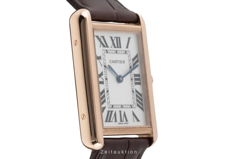 Cartier Tank steel / gold quartz men's watch W5200025 [2600531]