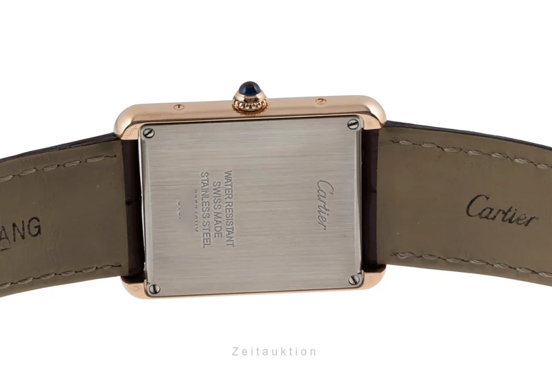 Cartier Tank steel / gold quartz men's watch W5200025 [2600531]