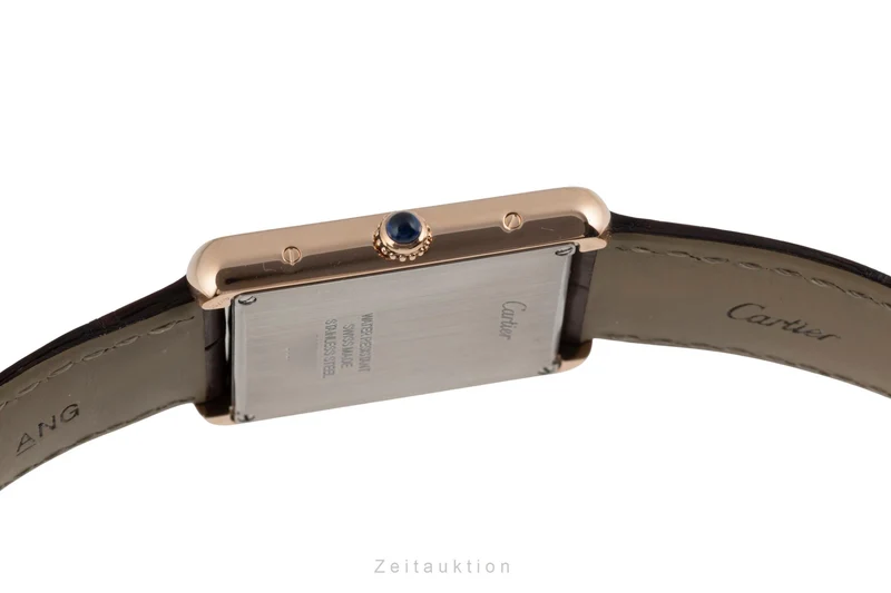 Cartier Tank steel / gold quartz men's watch W5200025 [2600531]