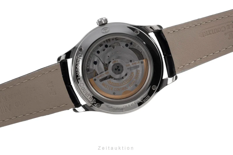 Jaeger LeCoultre Master Control steel automatic men's watch Q1548420 ,176.8.40.S LP: 10300EUR [2600365]
