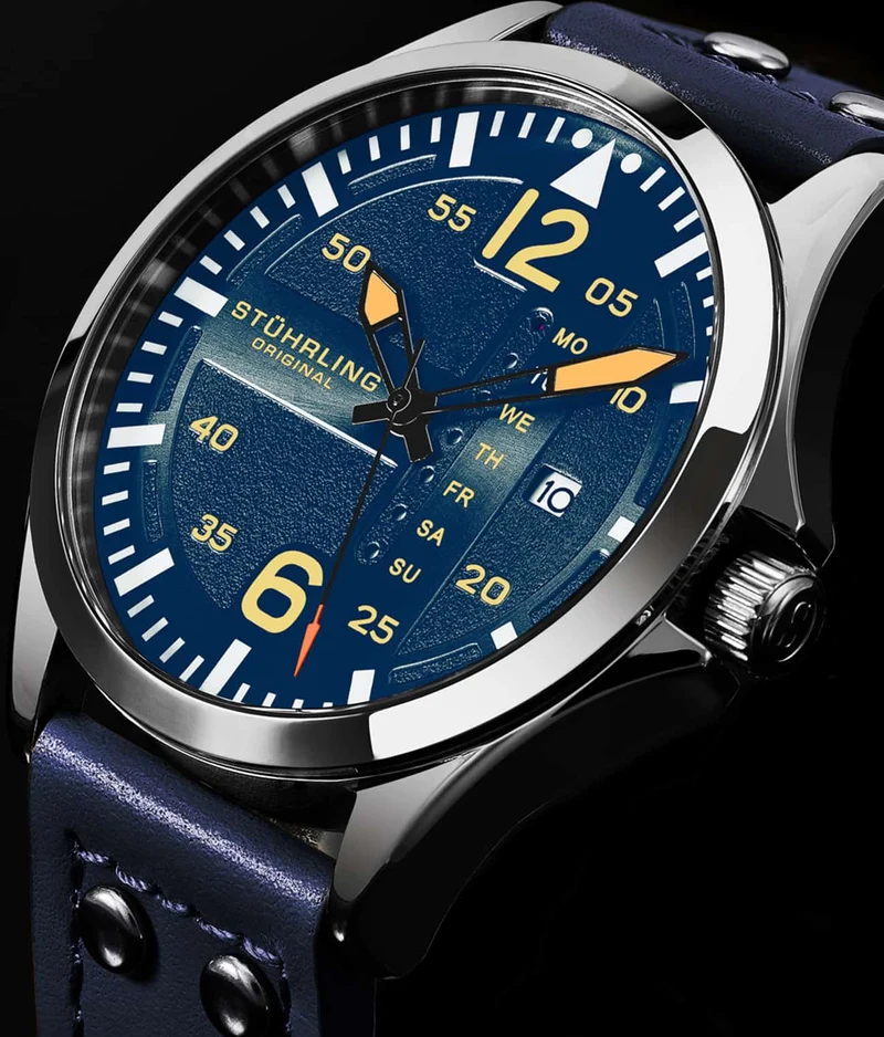 Stührling Aeronaut 3916 Quartz 43mm Aviator