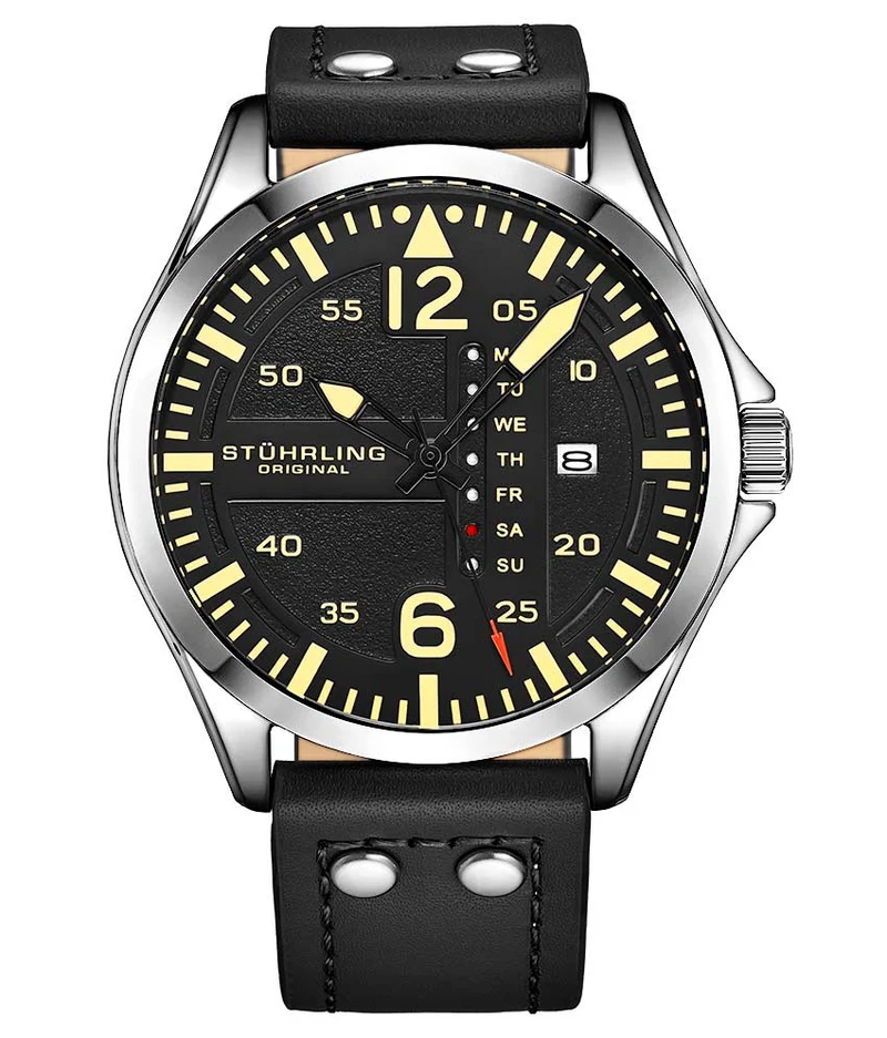 Stührling Aeronaut 3916 Quartz 43mm Aviator