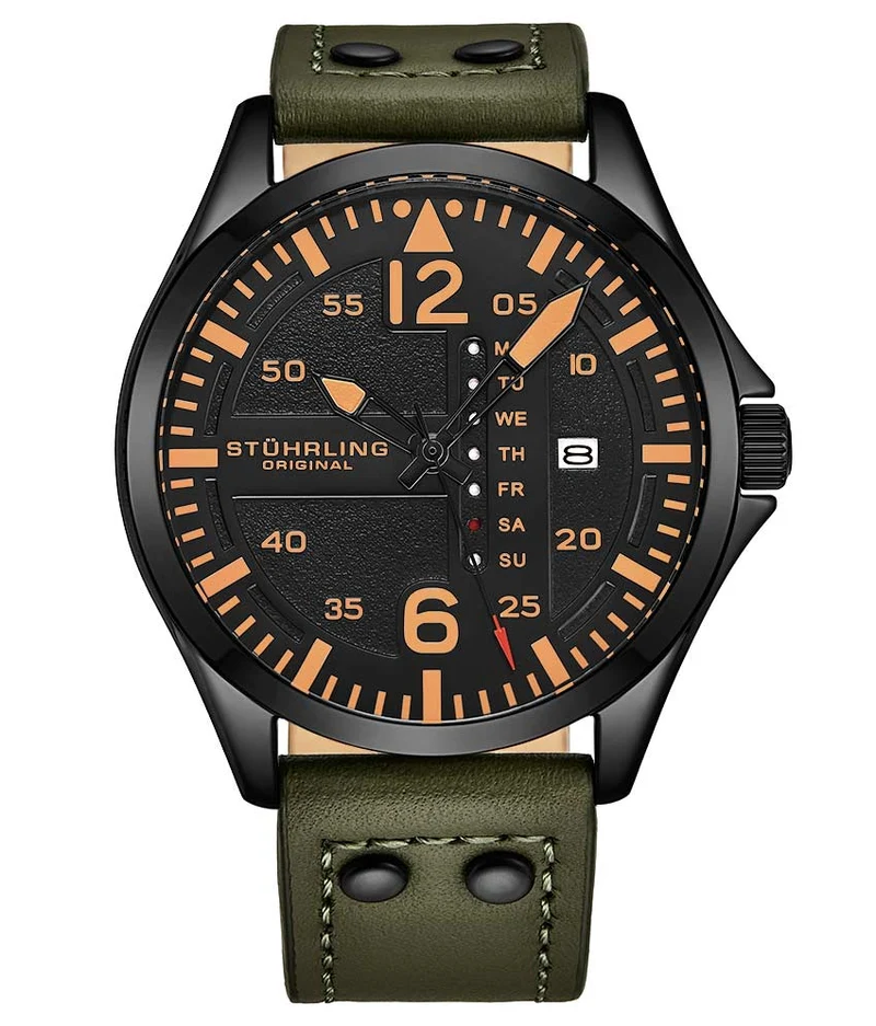 Stührling Aeronaut 3916 Quartz 43mm Aviator