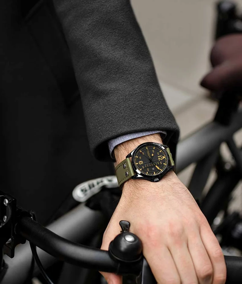 Stührling Aeronaut 3916 Quartz 43mm Aviator