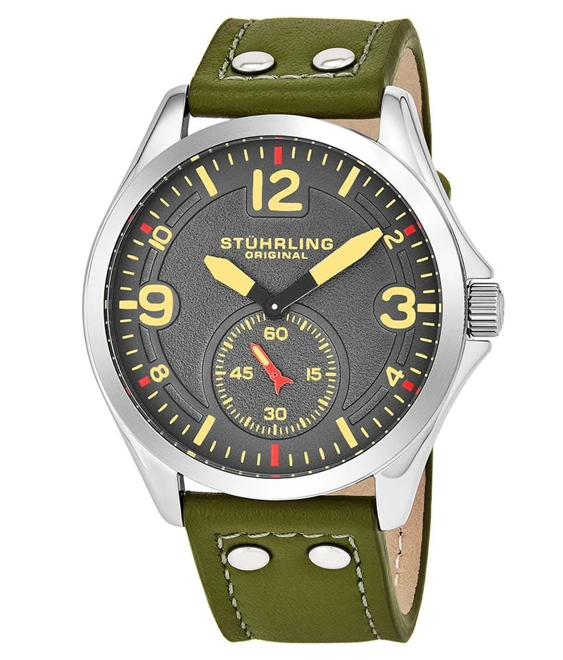 Stührling Tuskegee 684 Quartz 44mm Aviator