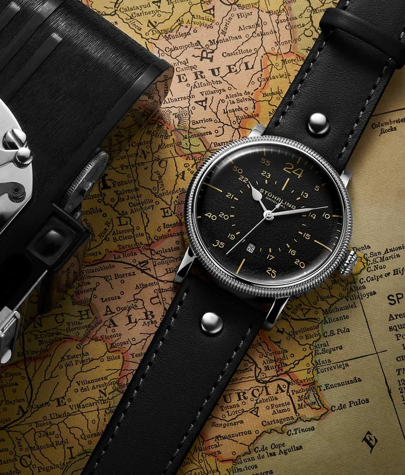 Stührling Zeppelin 656 Quartz 42mm Aviator