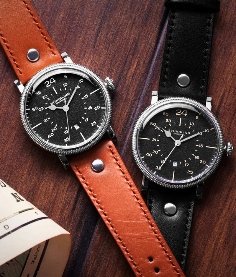 Stührling Zeppelin 656 Quartz 42mm Aviator
