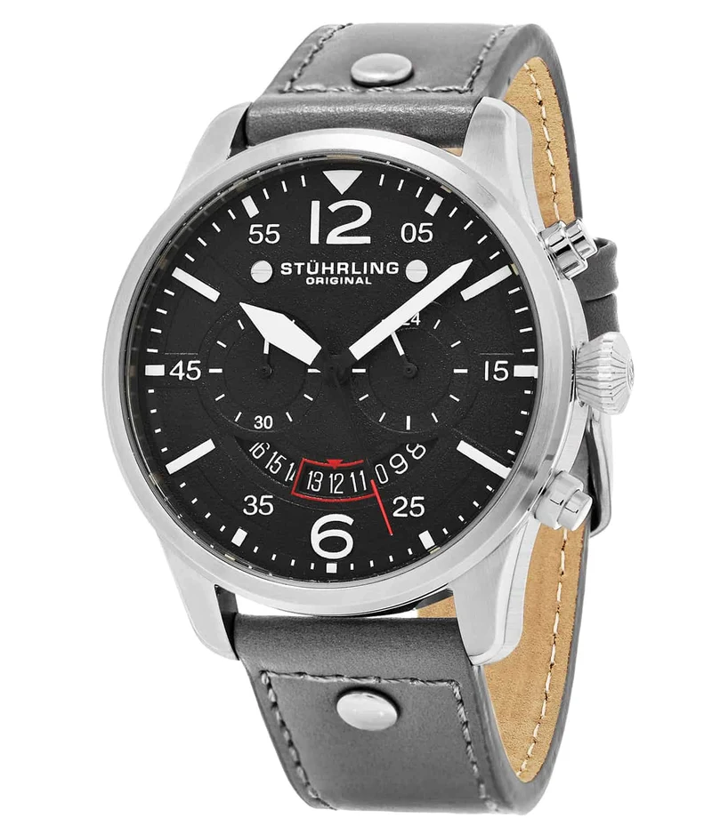 Stührling Anhedral 473 Quartz 44mm Aviator