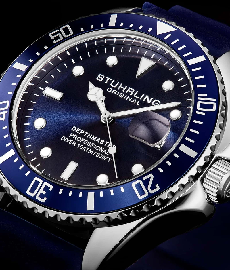 Stührling Pelagos 3950R Quartz 42mm Diver
