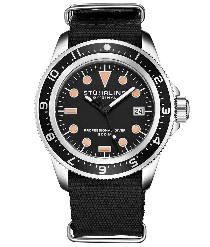 Stührling Cobia 966B Quartz 42mm Diver