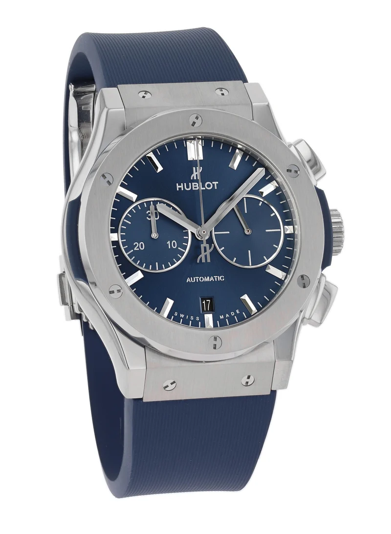 Hublot Classic Fusion Chronograph Titanium Blue 45 mm