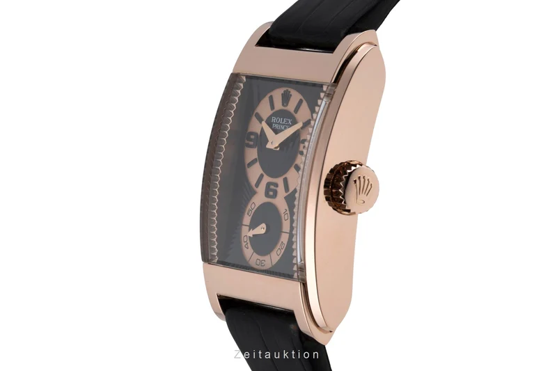 Rolex Cellini 18 ct red gold manual winding men's watch 5442/5 [2600632]
