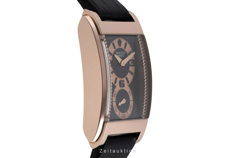 Rolex Cellini 18 ct red gold manual winding men's watch 5442/5 [2600632]