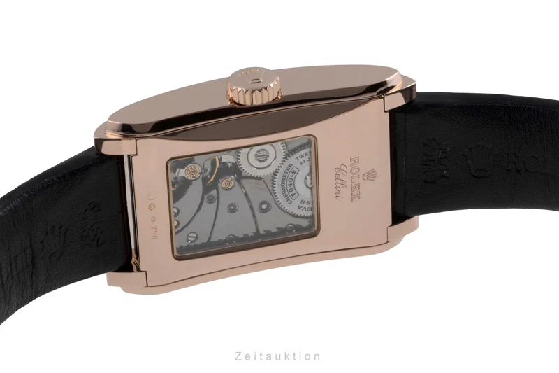 Rolex Cellini 18 ct red gold manual winding men's watch 5442/5 [2600632]