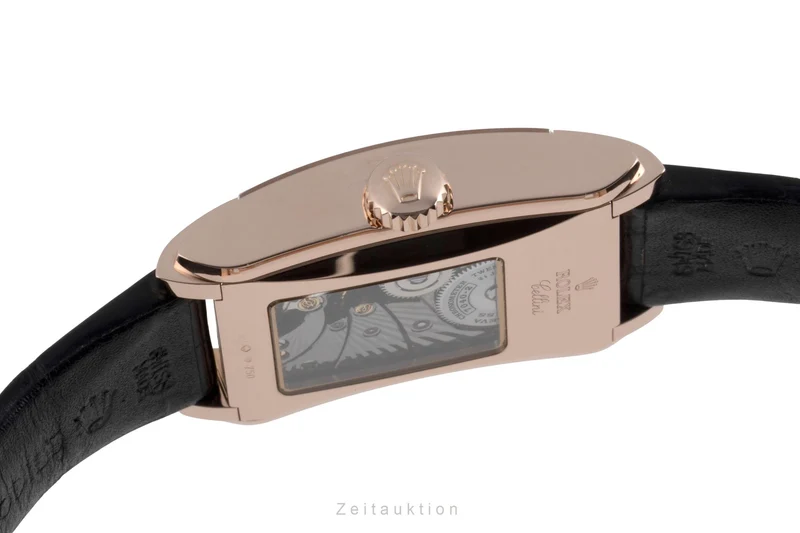Rolex Cellini 18 ct red gold manual winding men's watch 5442/5 [2600632]